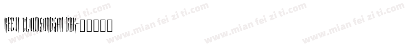 Reeji CloudSongShu GBK字体转换